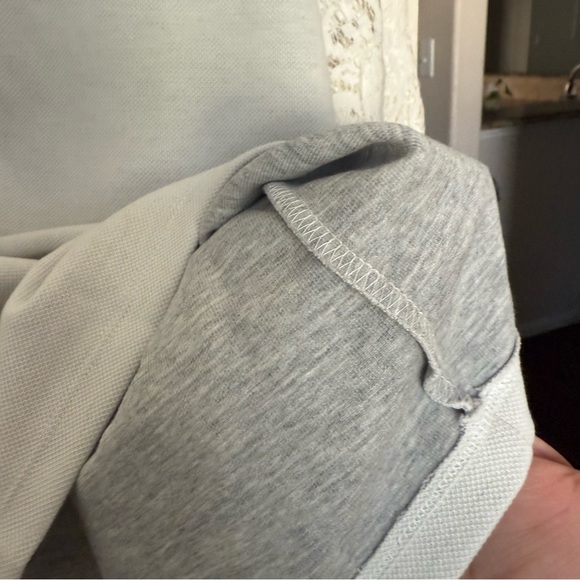 LOFT Cream Textured Top large - Picture 7 of 10